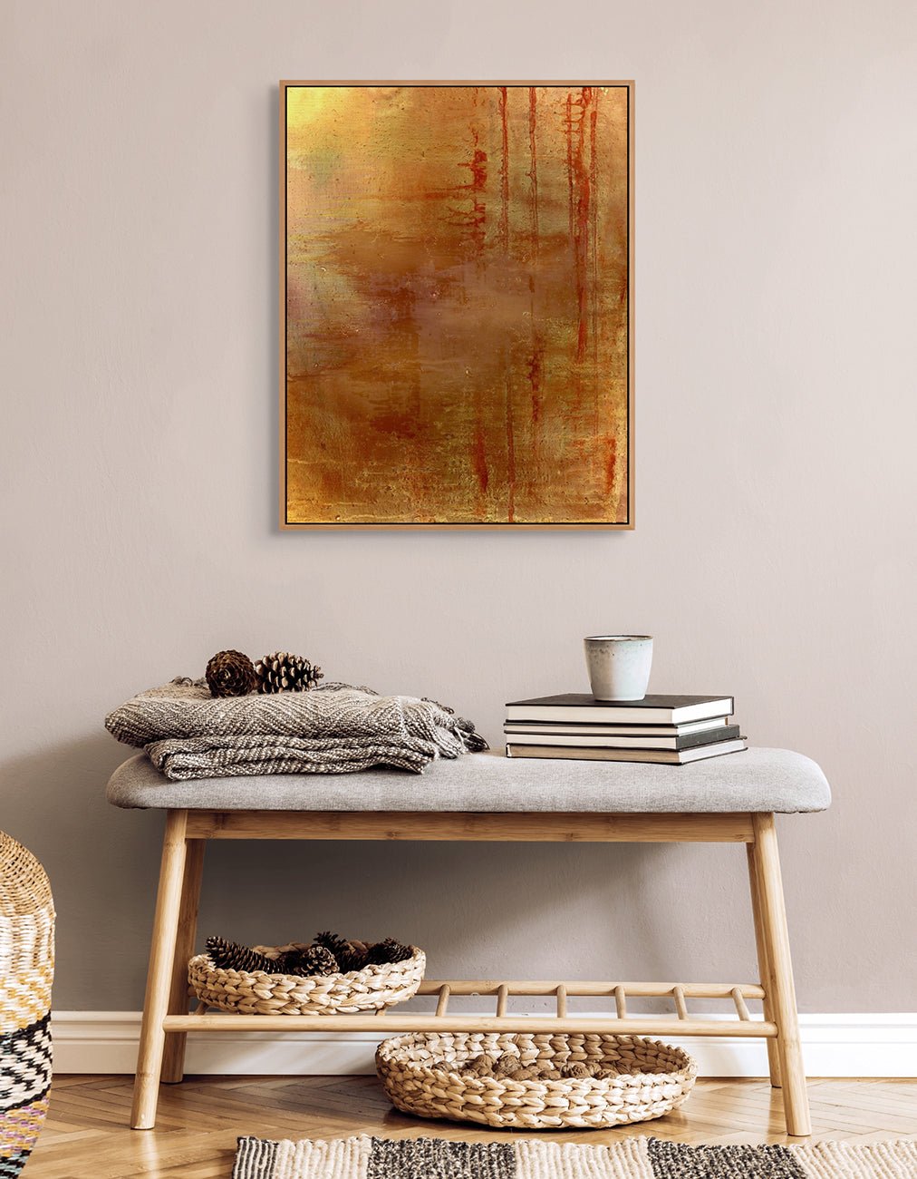 Rebuilding Goya 24 - Yari Ostovany - Abstract Painting - Ideelart