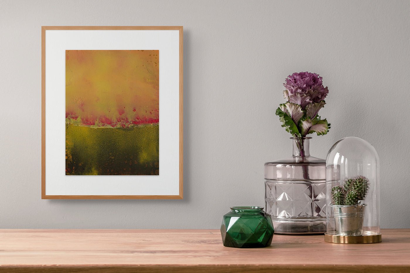 Sonnet 7 - Yari Ostovany - Abstract Painting - Ideelart