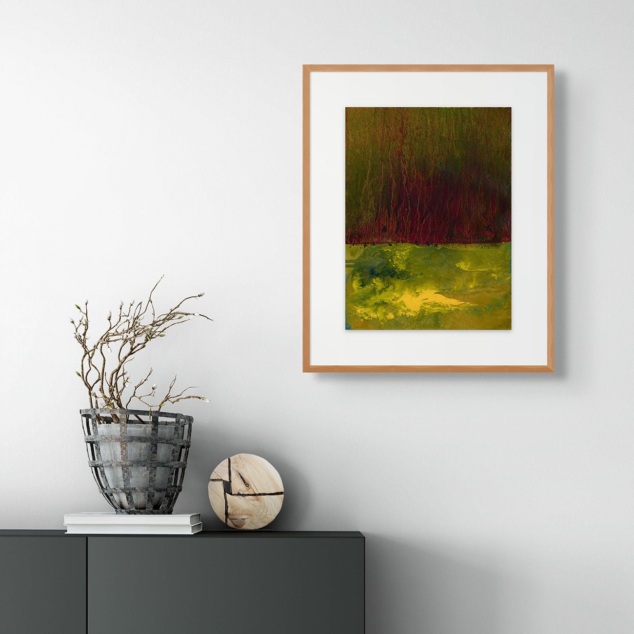 Sonnet 9 - Yari Ostovany - Abstract Painting - Ideelart