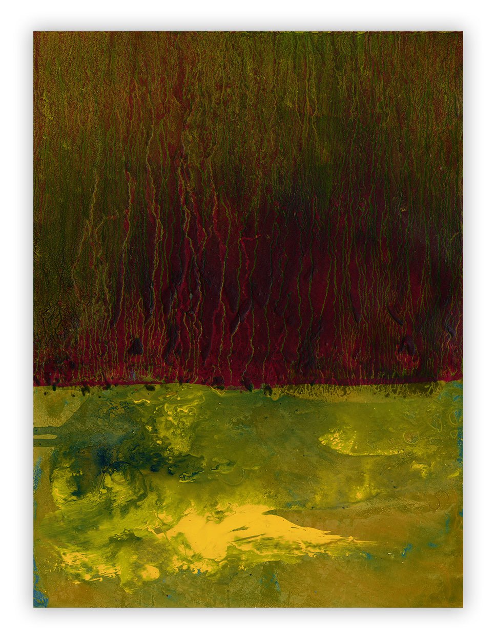 Sonnet 9 - Yari Ostovany - Abstract Painting - Ideelart