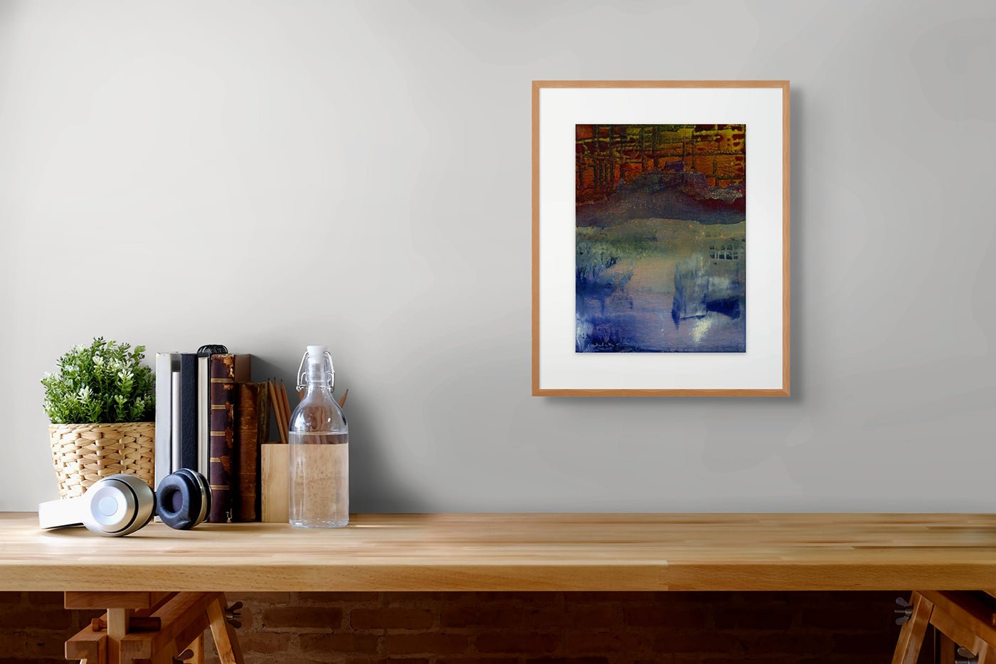 The Alchemist XIII - Yari Ostovany - Abstract Painting - Ideelart