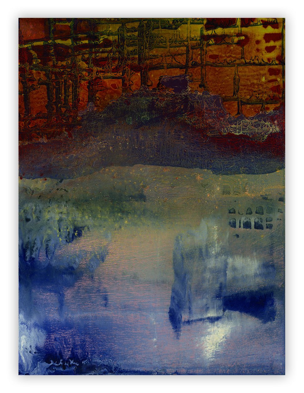 The Alchemist XIII - Yari Ostovany - Abstract Painting - Ideelart