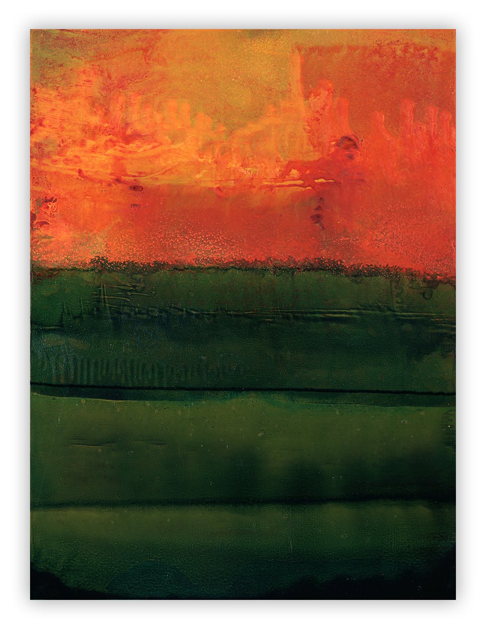 The Third Script 45 - Yari Ostovany - Abstract Painting - Ideelart