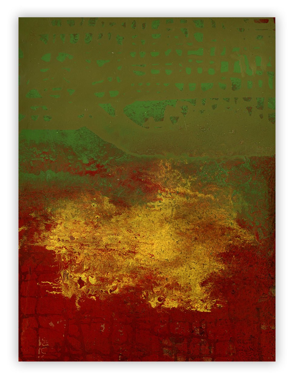 Verse L - Yari Ostovany - Abstract Painting - Ideelart