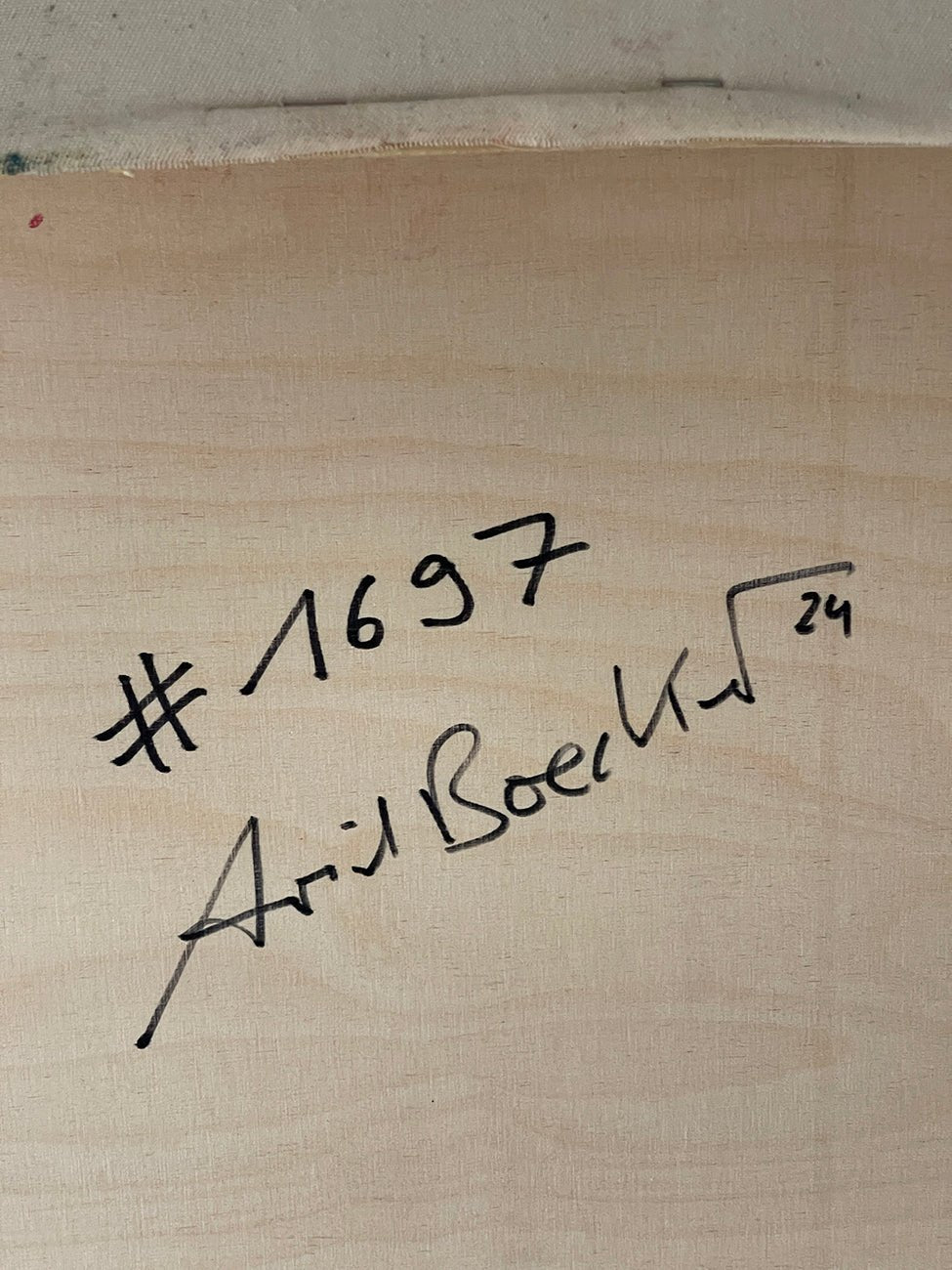 1697 - Arvid Boecker - Abstract Painting - Ideelart