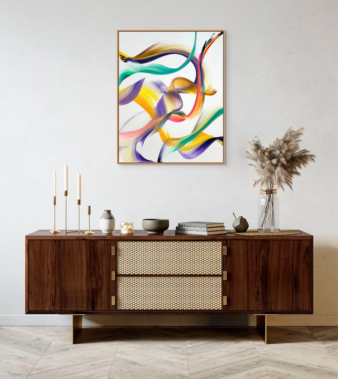 Paciencia Y Inquietud - Nikolaos Schizas - Abstract Painting - Ideelart