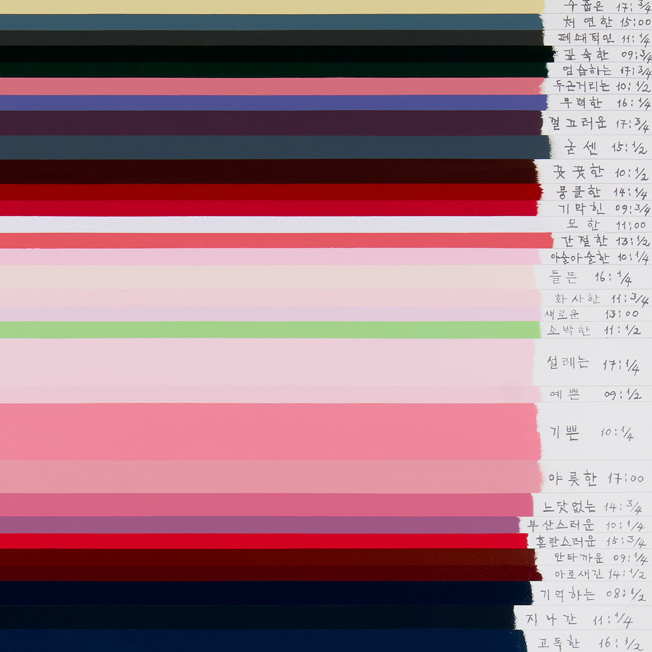 Letter From The Past 82 - Kyong Lee - Abstract Painting - Ideelart