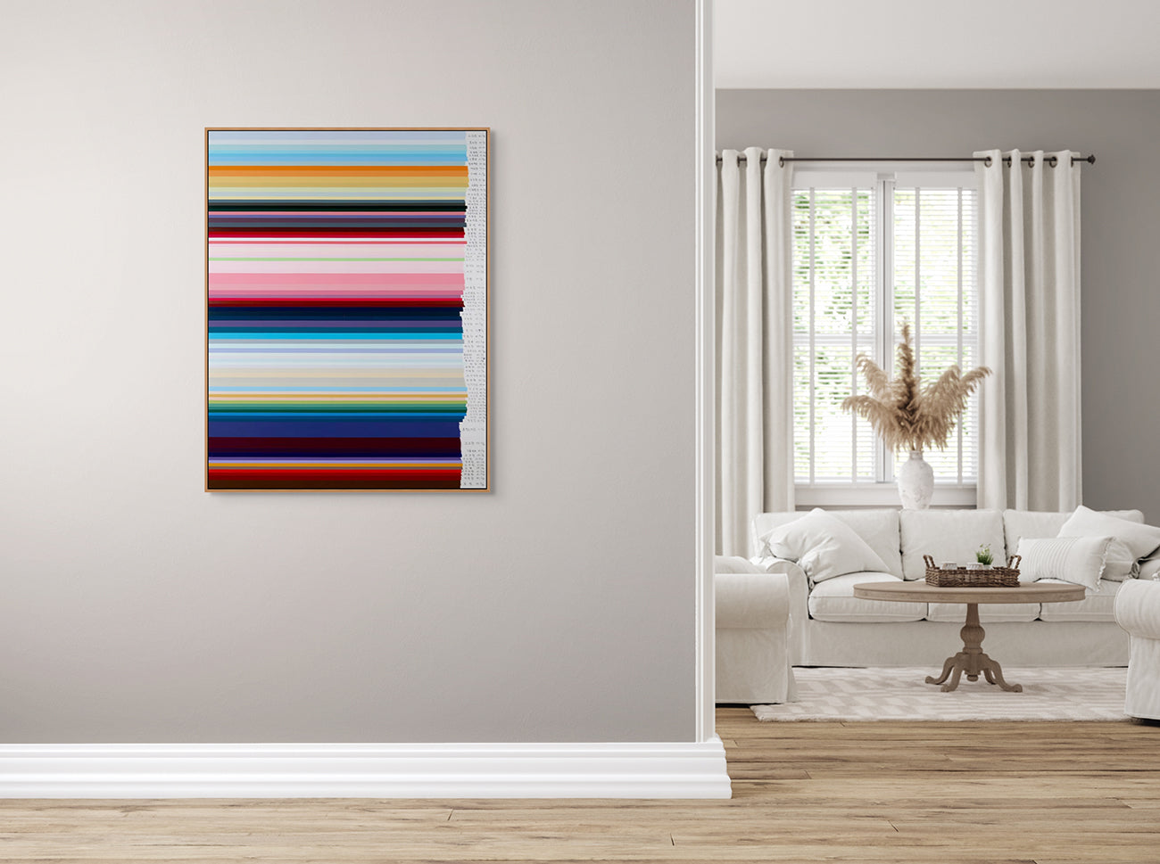 Letter From The Past 82 - Kyong Lee - Abstract Painting - Ideelart