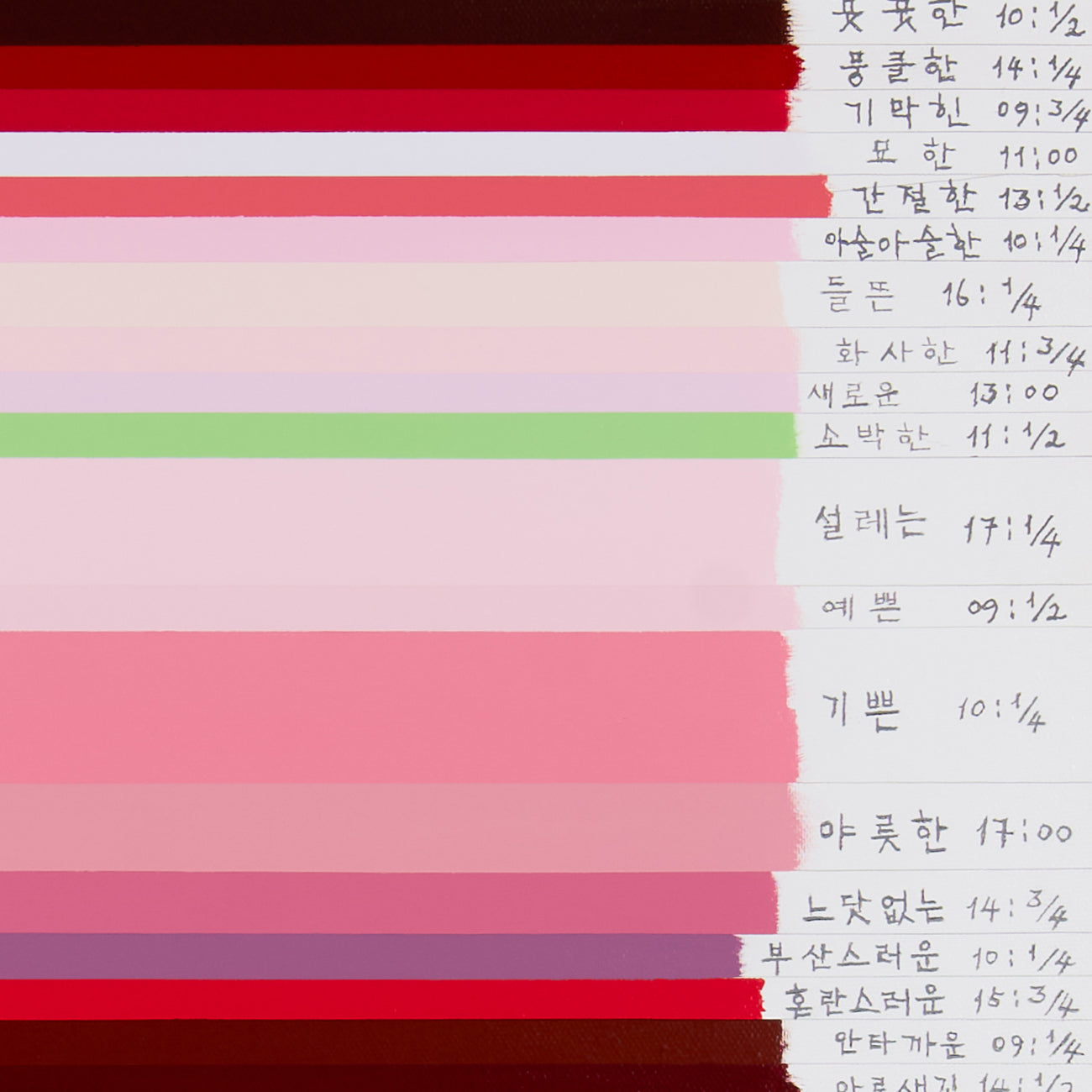 Letter From The Past 82 - Kyong Lee - Abstract Painting - Ideelart