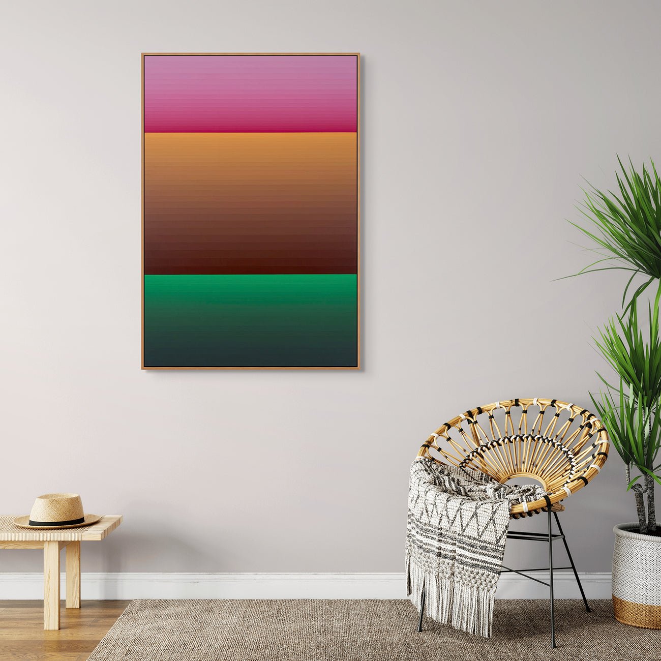 Emotional Color Change 44 - Kyong Lee - Abstract Painting - Ideelart