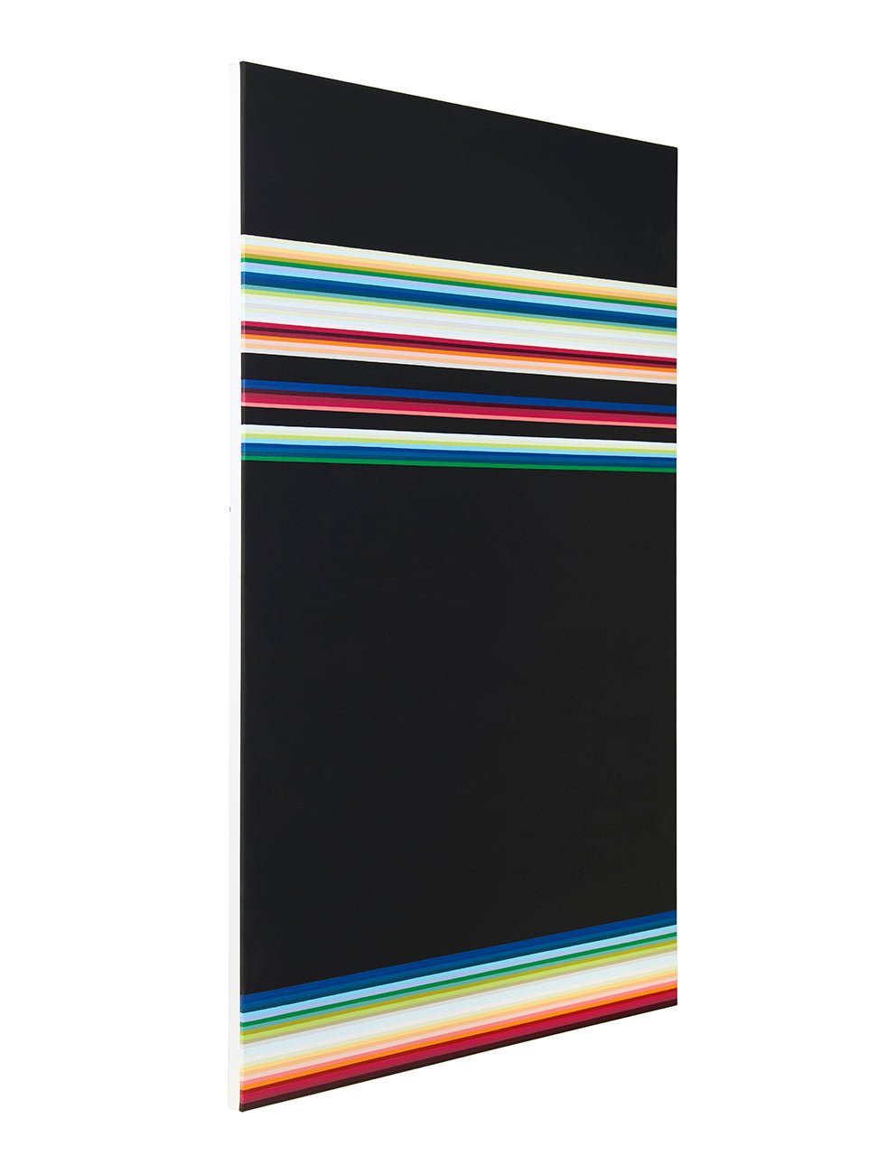 Color As Adjective — Horizontally 23 - Kyong Lee - Abstract Painting - Ideelart