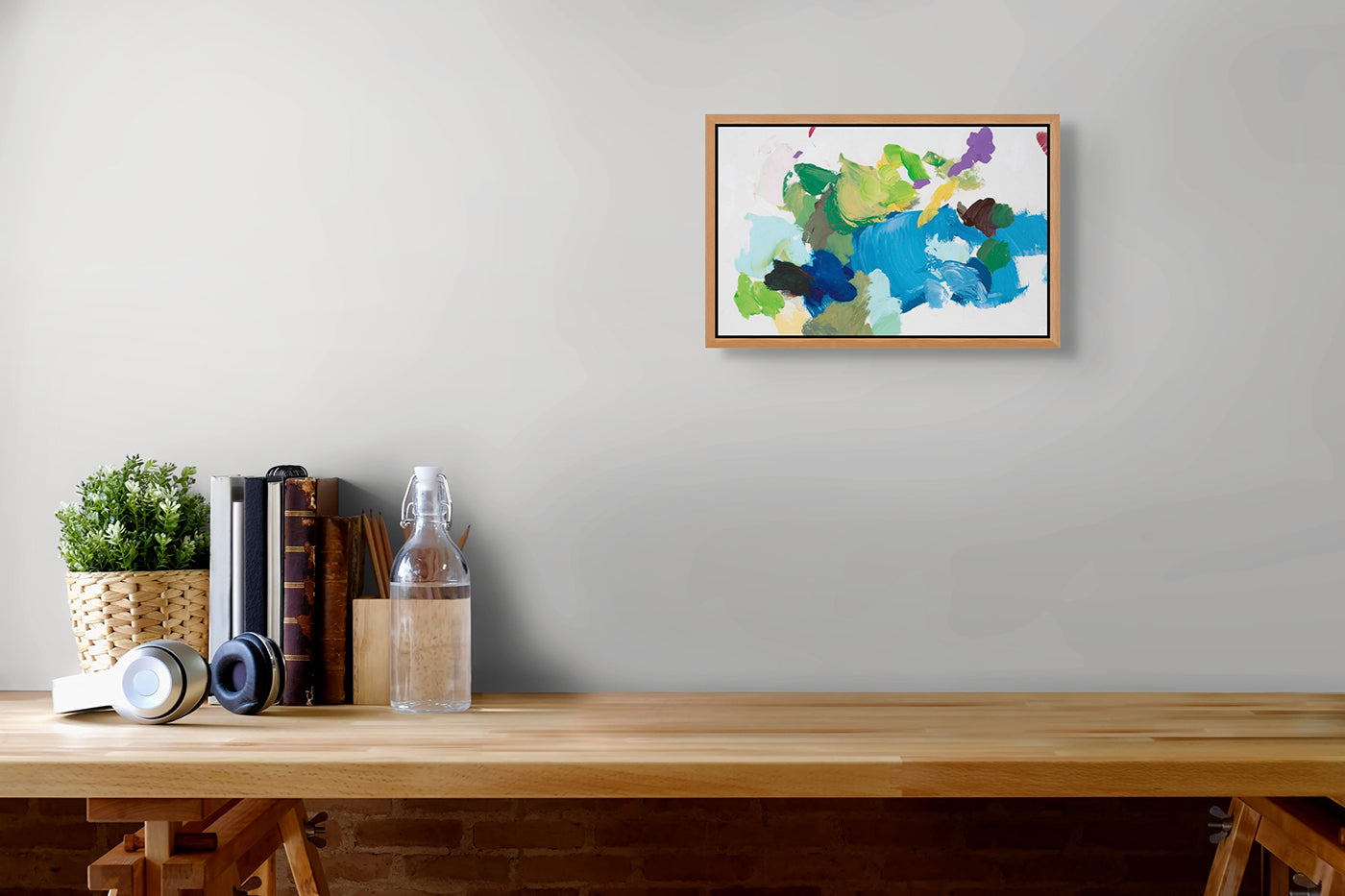 Perfect Coincidence 26 - Kyong Lee - Abstract Painting - Ideelart