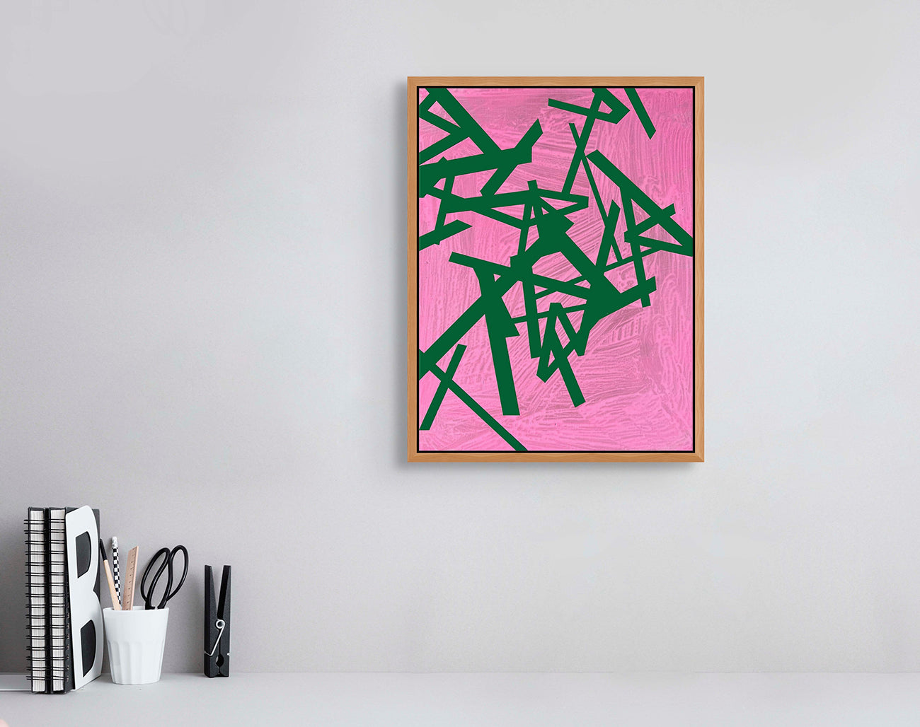 Untitled 2024 (green-pink)