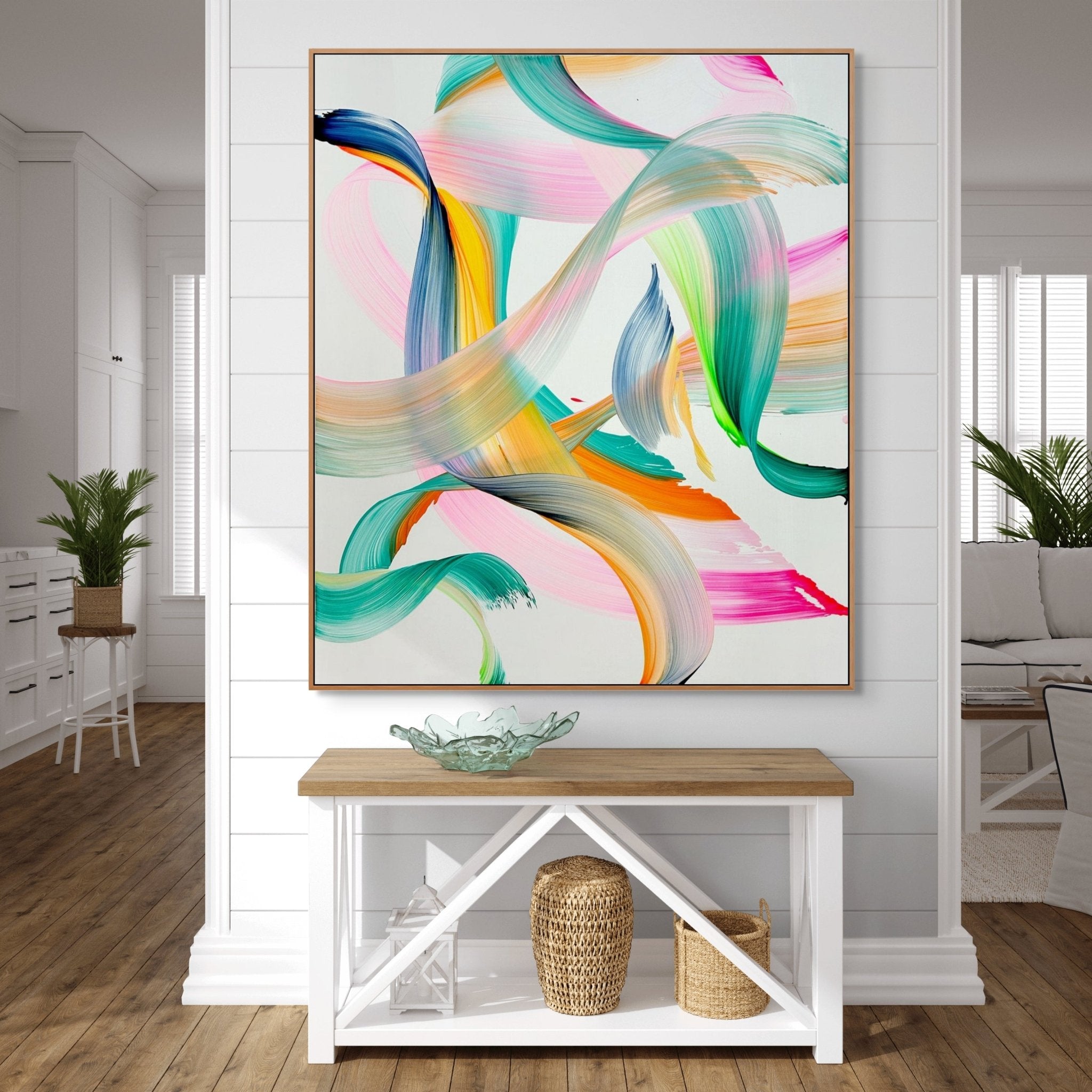 Touch - Nikolaos Schizas - Abstract Painting - Ideelart