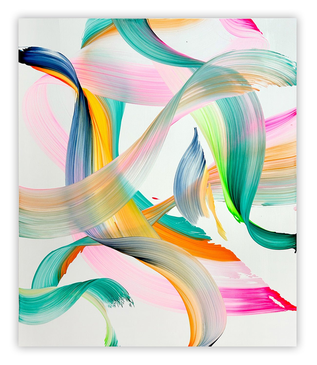 Touch - Nikolaos Schizas - Abstract Painting - Ideelart