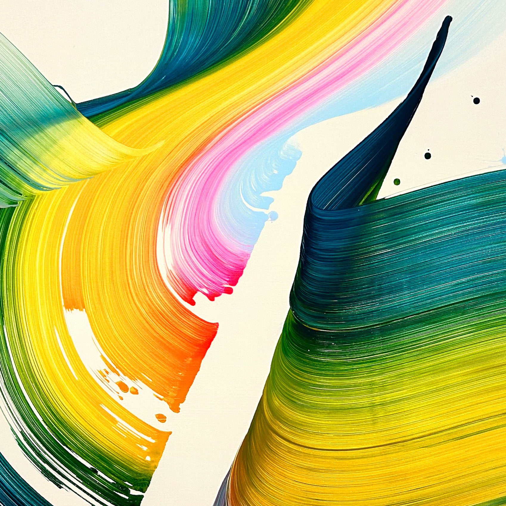 Exotic Dreams - Nikolaos Schizas - Abstract Painting - Ideelart