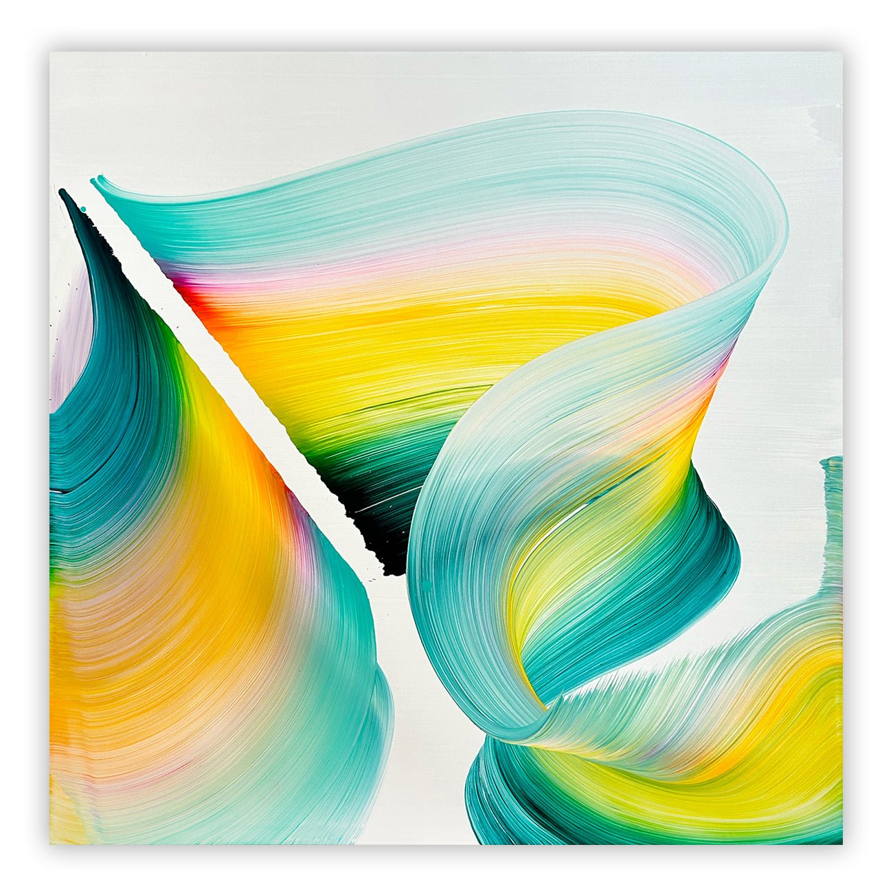 Buttterfly's Secret - Nikolaos Schizas - Abstract Painting - Ideelart