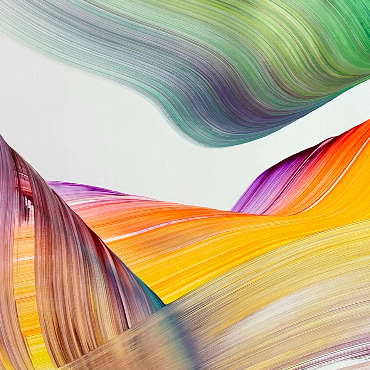 Tu Falta De Querer - Nikolaos Schizas - Abstract Painting - Ideelart