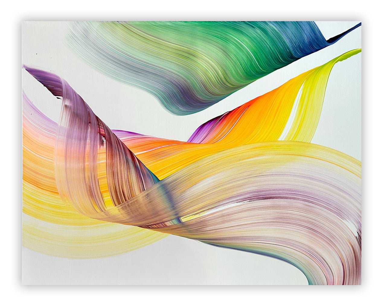 Tu Falta De Querer - Nikolaos Schizas - Abstract Painting - Ideelart