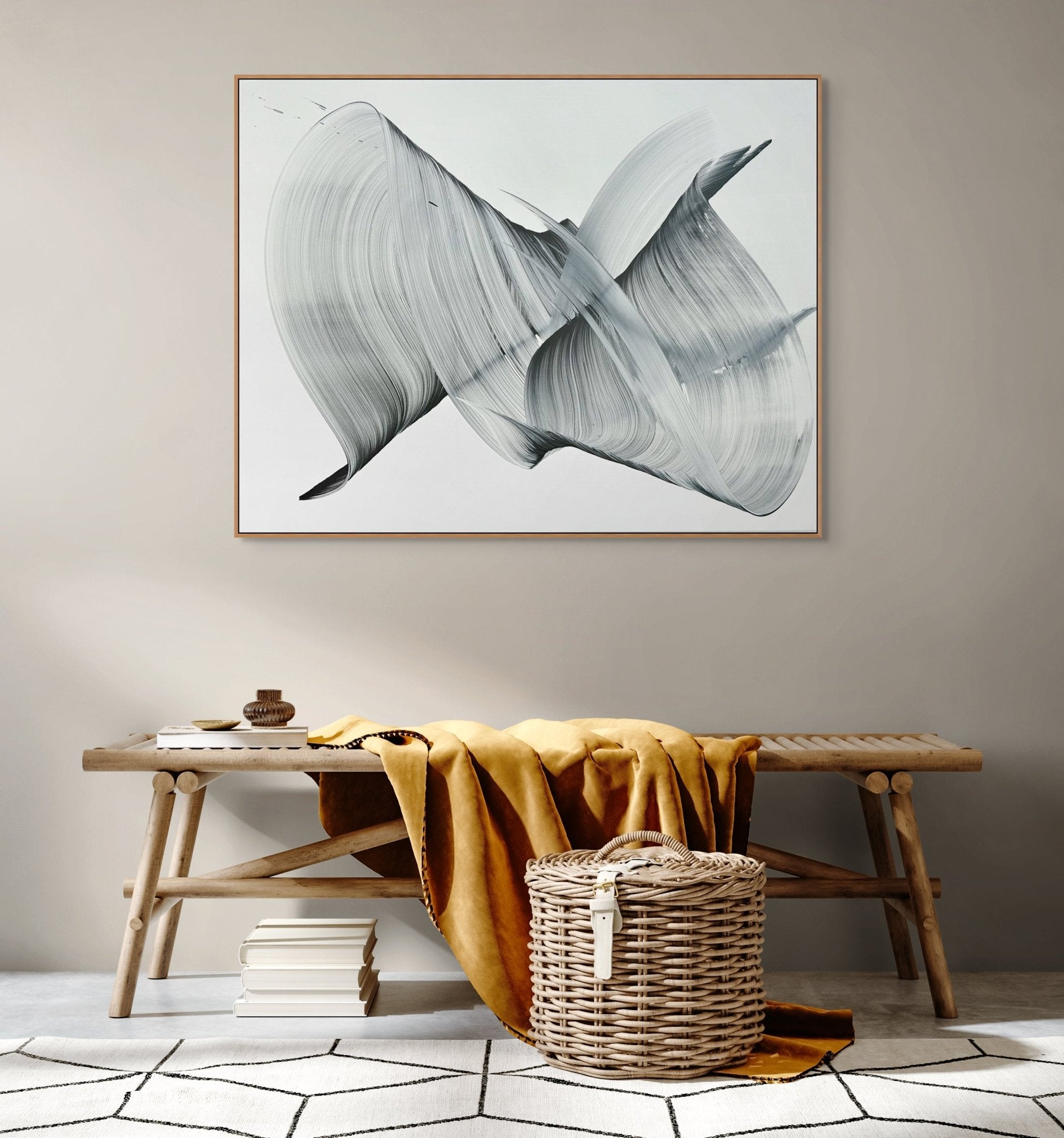 Eternidad - Nikolaos Schizas - Abstract Painting - Ideelart