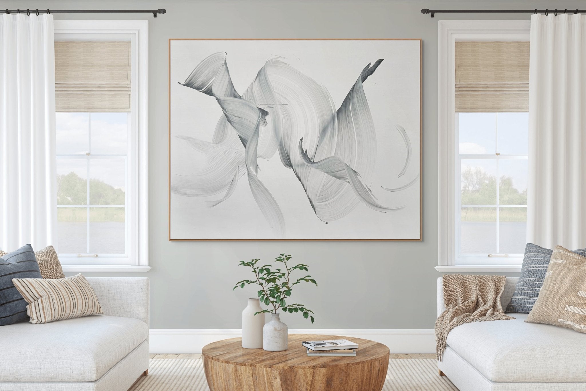 Forever Held - Nikolaos Schizas - Abstract Painting - Ideelart