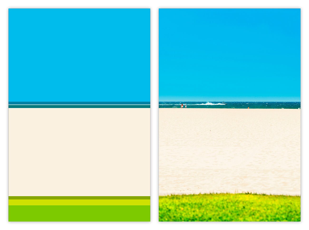 Temporal Perception 6B (Diptych) - Serge Hamad - Abstract Photography - Ideelart