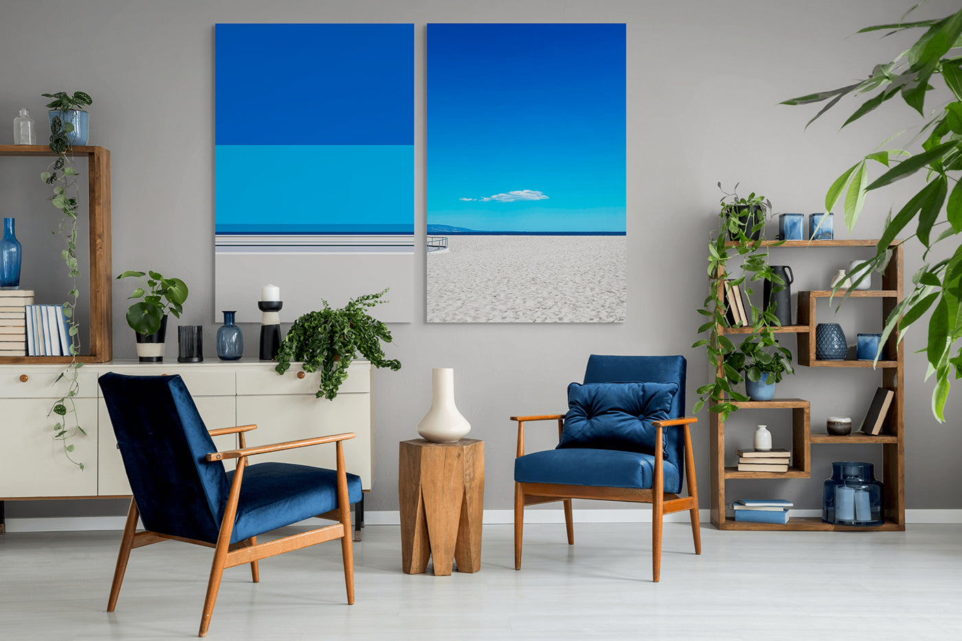 Temporal Perception 361 (Diptych) - Serge Hamad - Abstract Photography - Ideelart