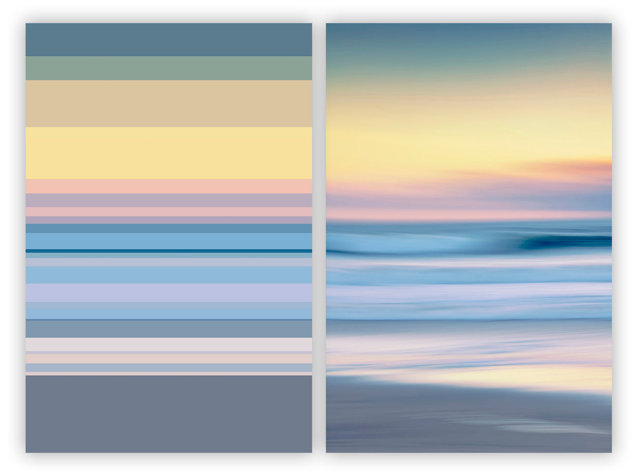 Temporal Perception 92 (Diptych)