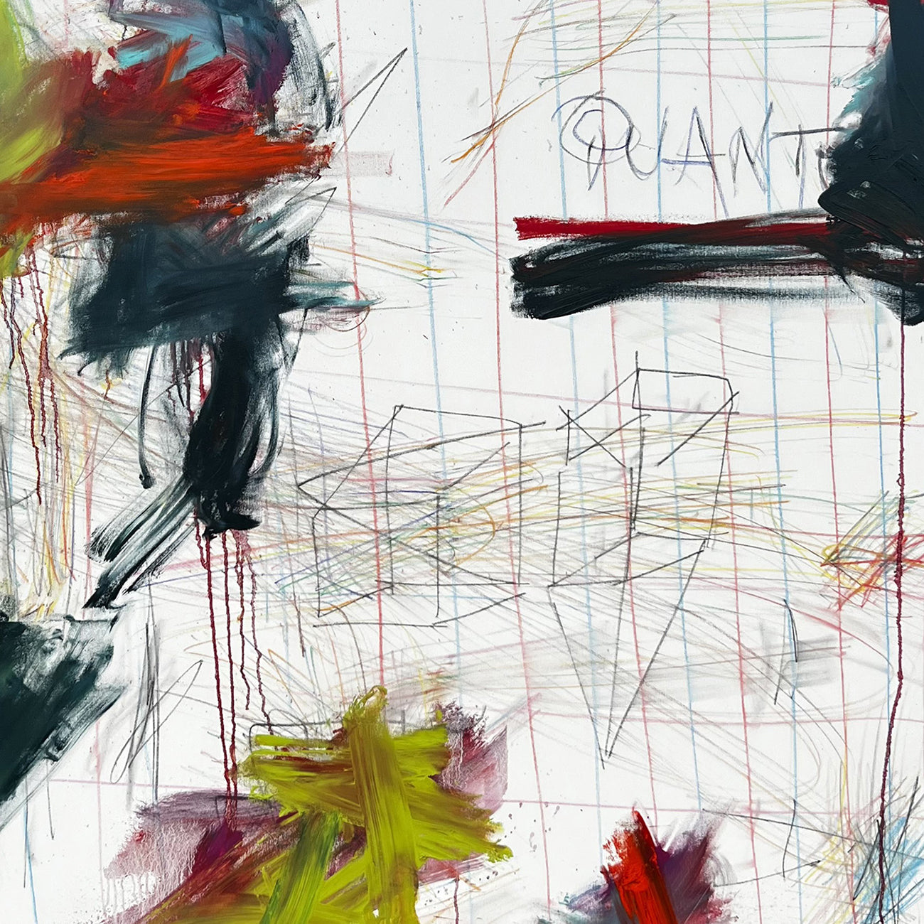 Quantum Notes - Tommaso Fattovich - Abstract Painting - Ideelart