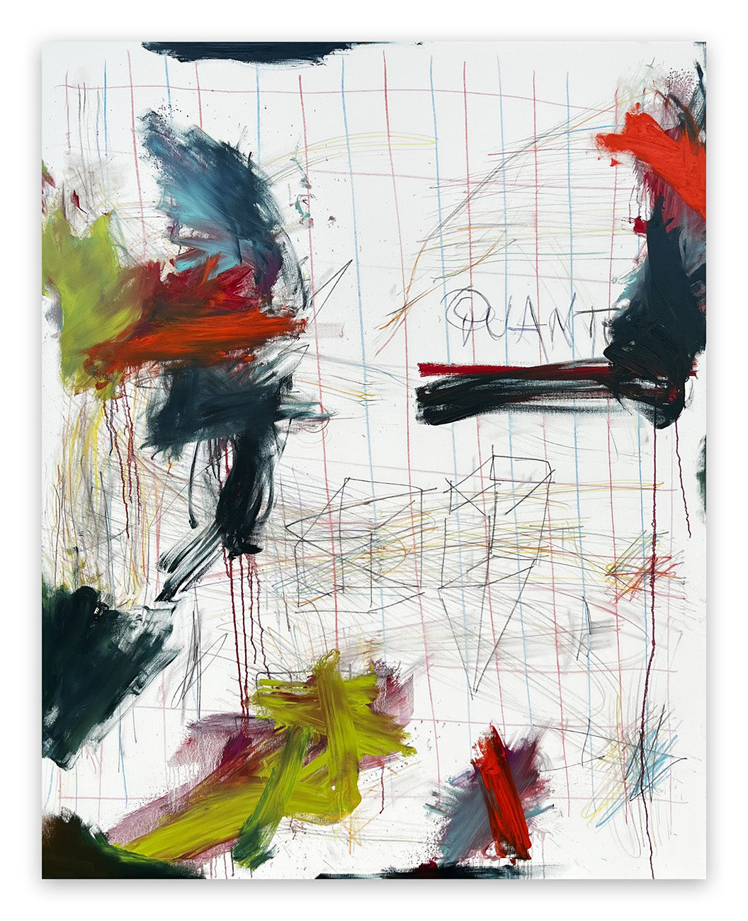 Quantum Notes - Tommaso Fattovich - Abstract Painting - Ideelart