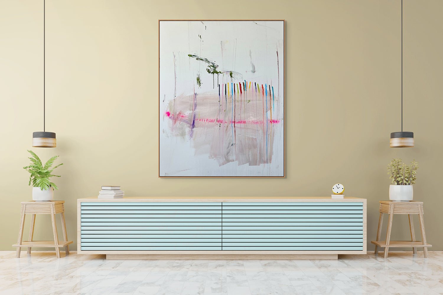 Lemonade - Tommaso Fattovich - Abstract Painting - Ideelart