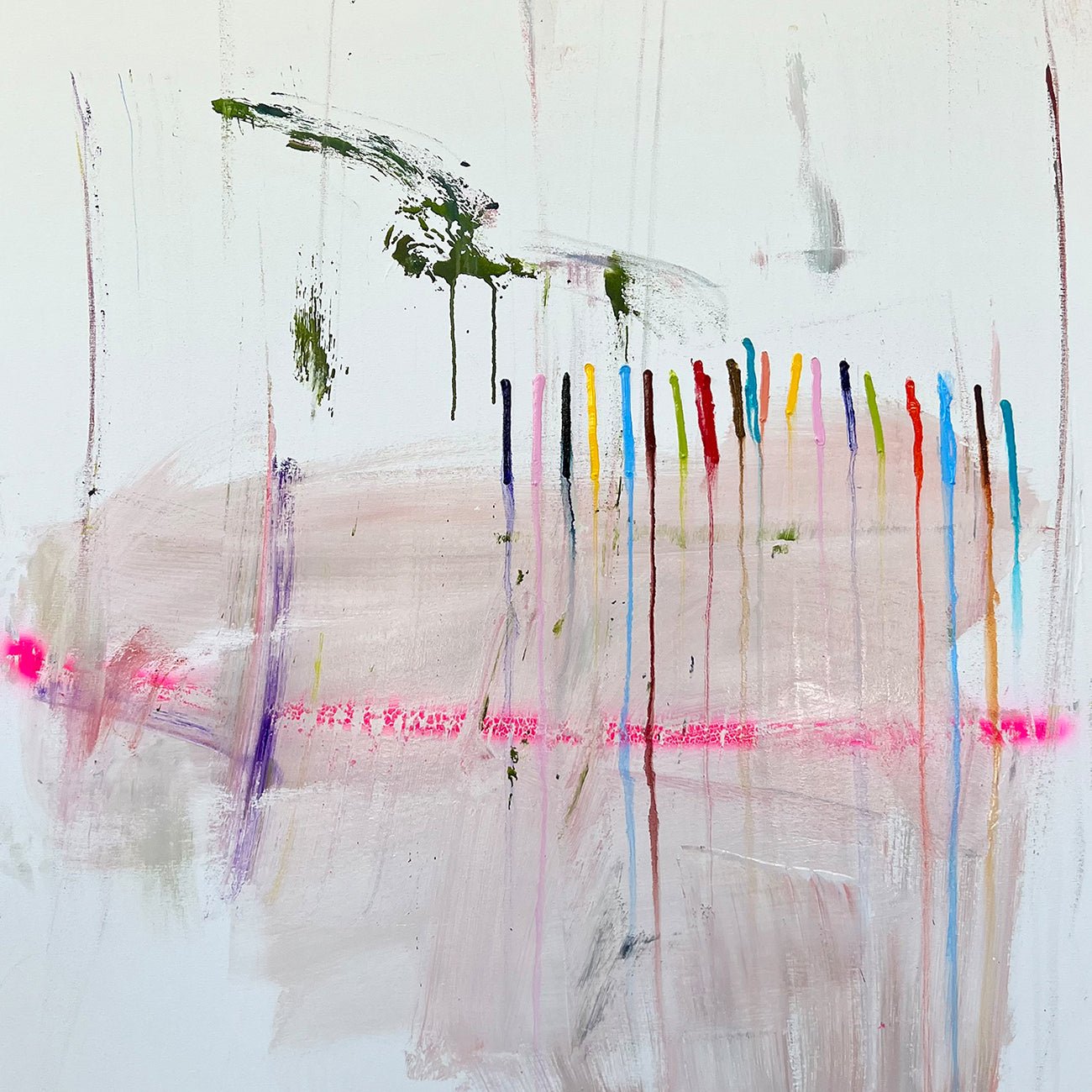 Lemonade - Tommaso Fattovich - Abstract Painting - Ideelart