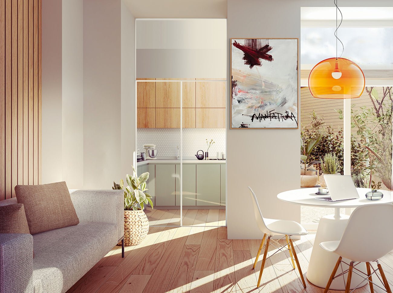 Manifattura - Tommaso Fattovich - Abstract Painting - Ideelart