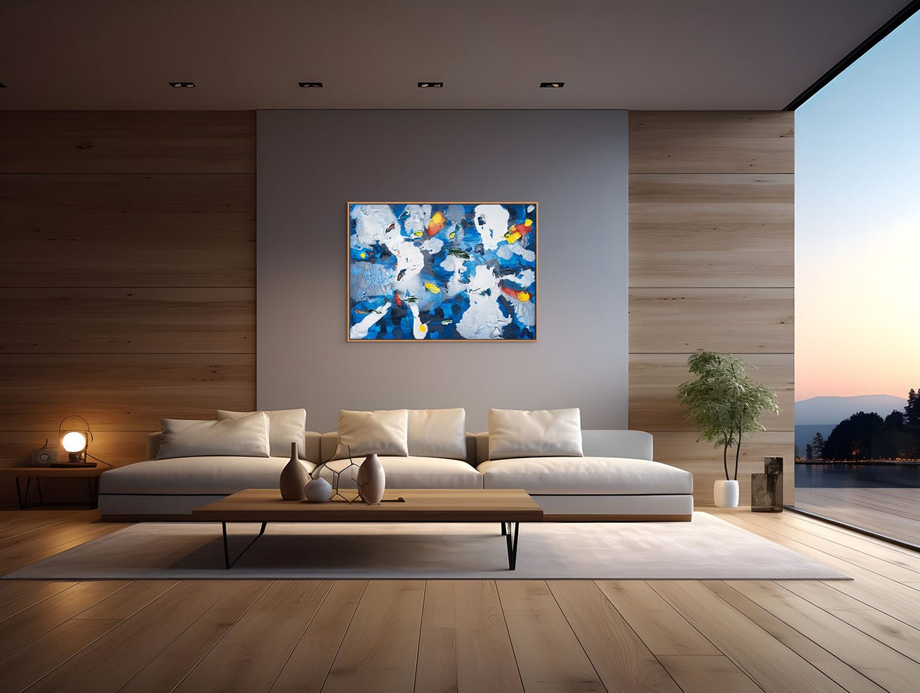 Untitled 24043 - Martin Reyna - Abstract Painting - Ideelart