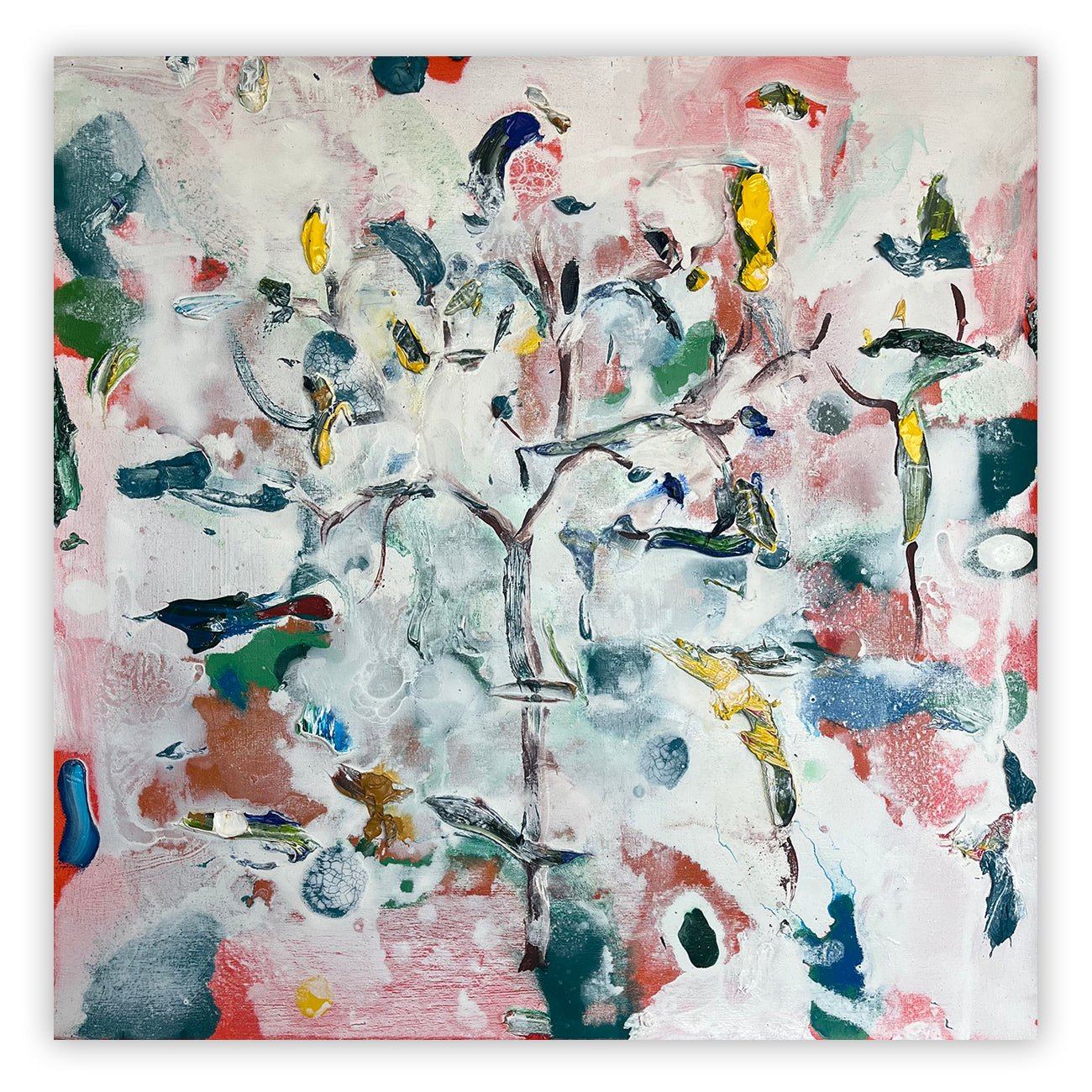 Untitled 24045 - Martin Reyna - Abstract Painting - Ideelart