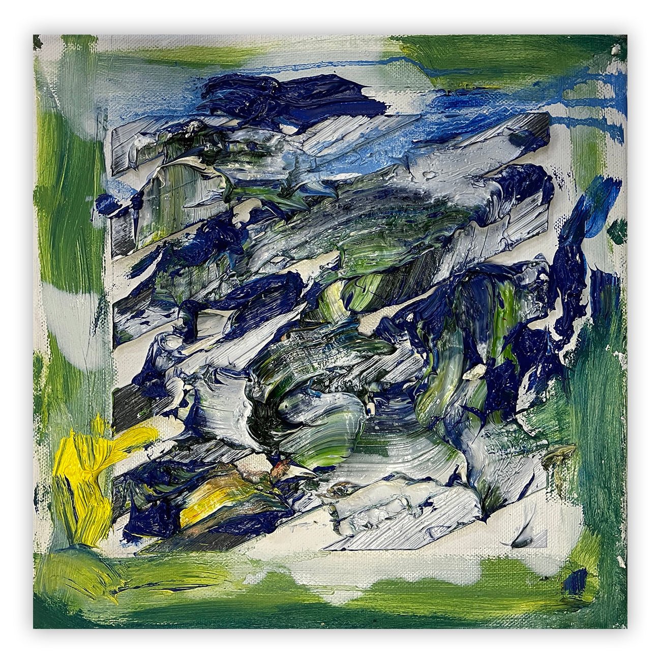 Untitled 21312 - Martin Reyna - Abstract Painting - Ideelart