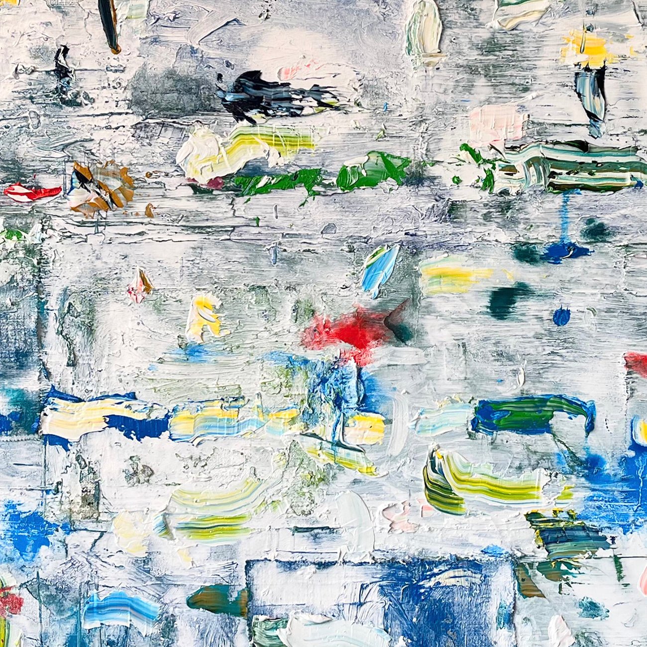 Untitled 23035 - Martin Reyna - Abstract Painting - Ideelart