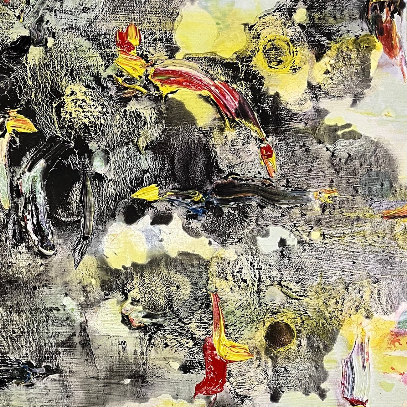 Untitled 23038 - Martin Reyna - Abstract Painting - Ideelart