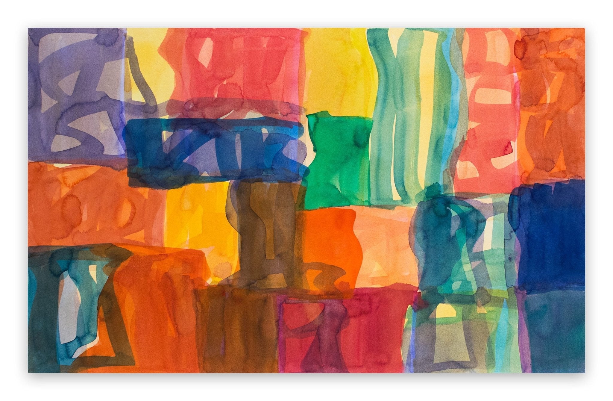 Yaddo B - Melissa Meyer - Abstract Painting - Ideelart