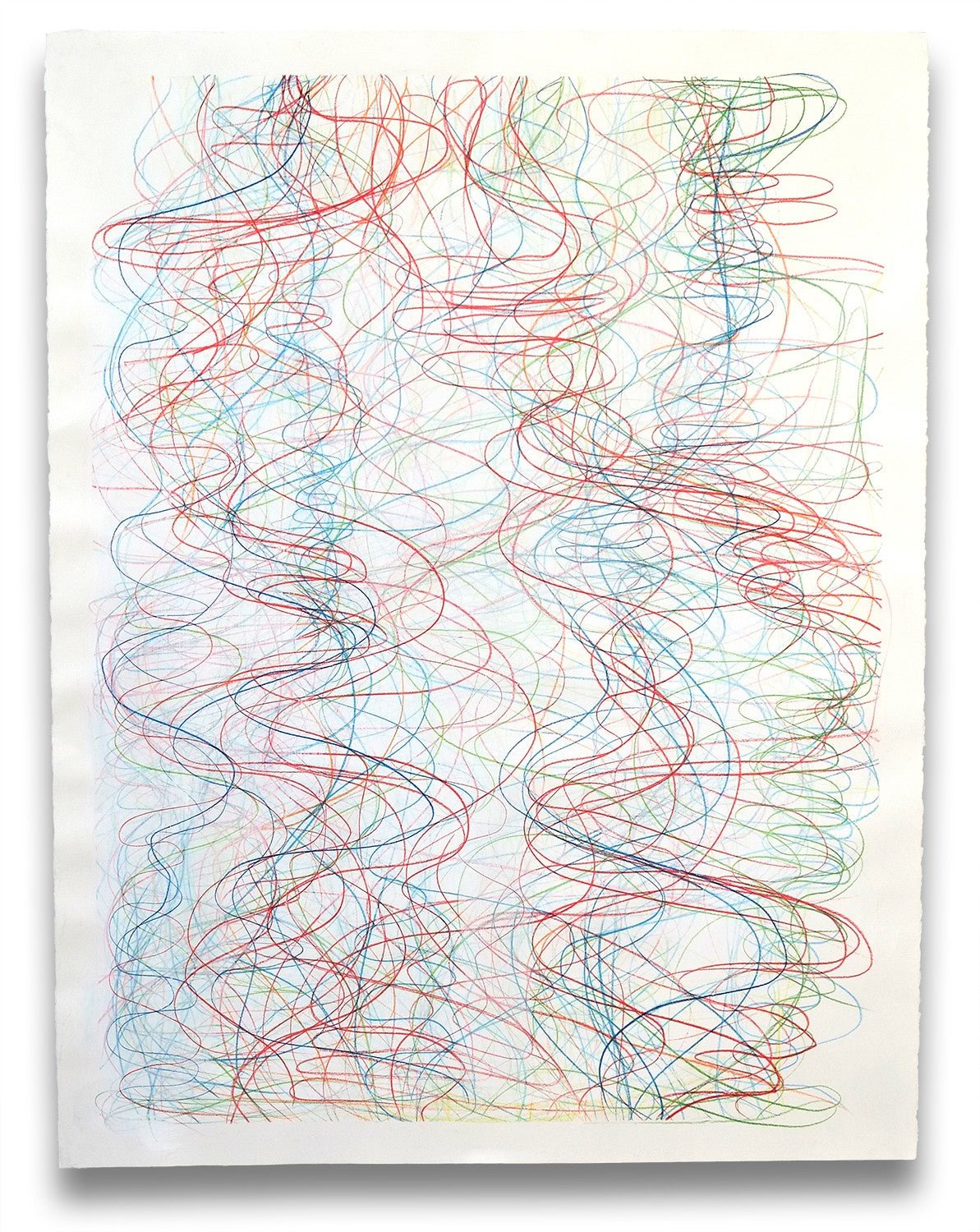 Riprap 2 - Margaret Neill - Abstract Drawing - Ideelart