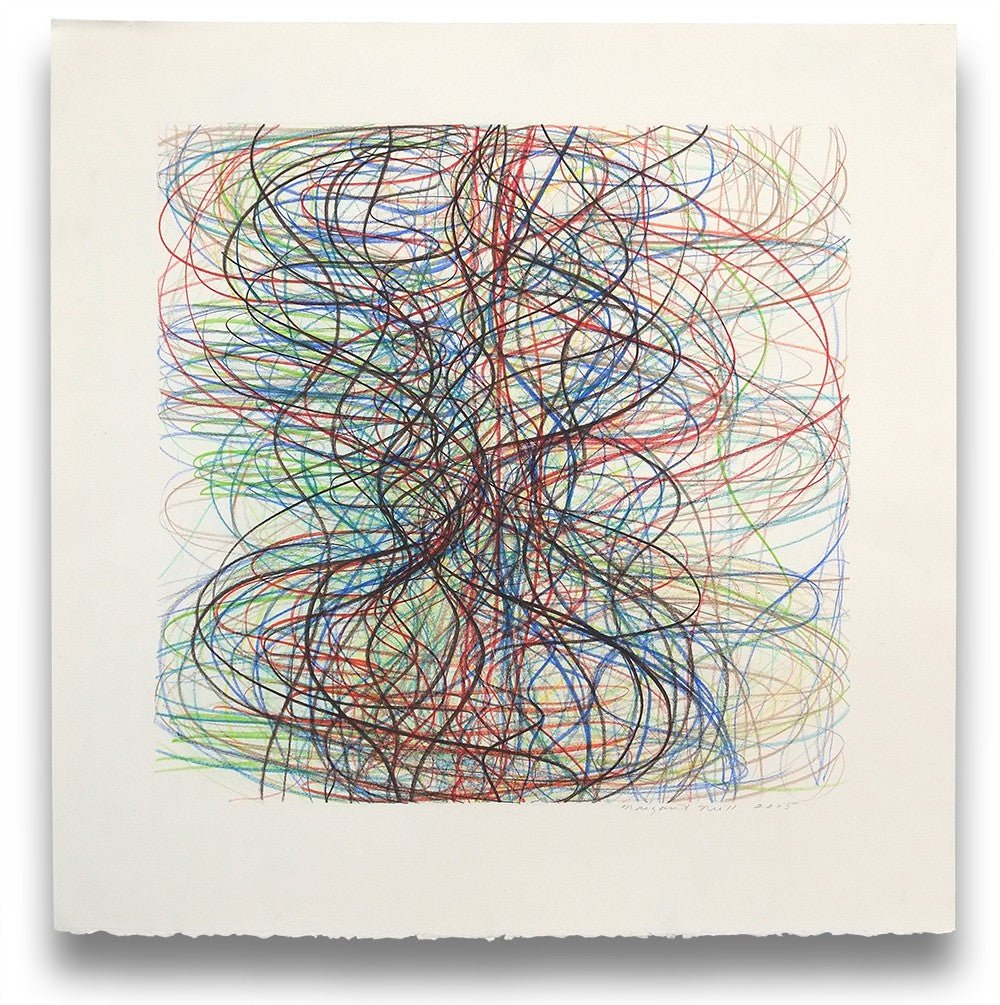 Tempo 2 - Margaret Neill - Abstract Drawing - Ideelart