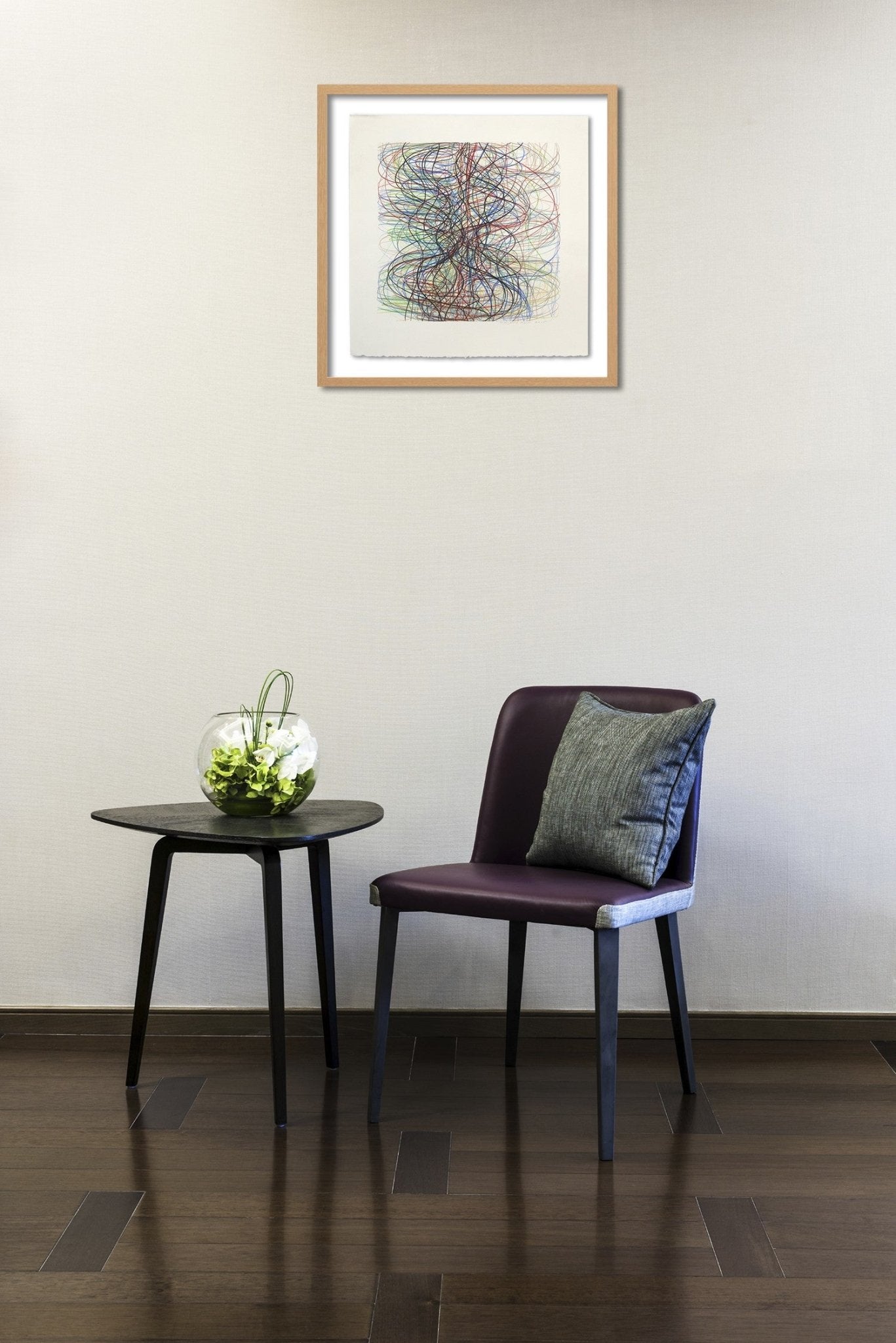 Tempo 2 - Margaret Neill - Abstract Drawing - Ideelart