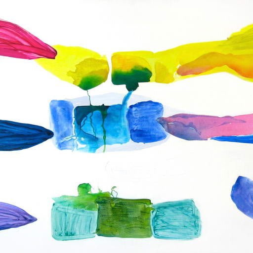 Bonbon - Laura Newman - Abstract Painting - Ideelart