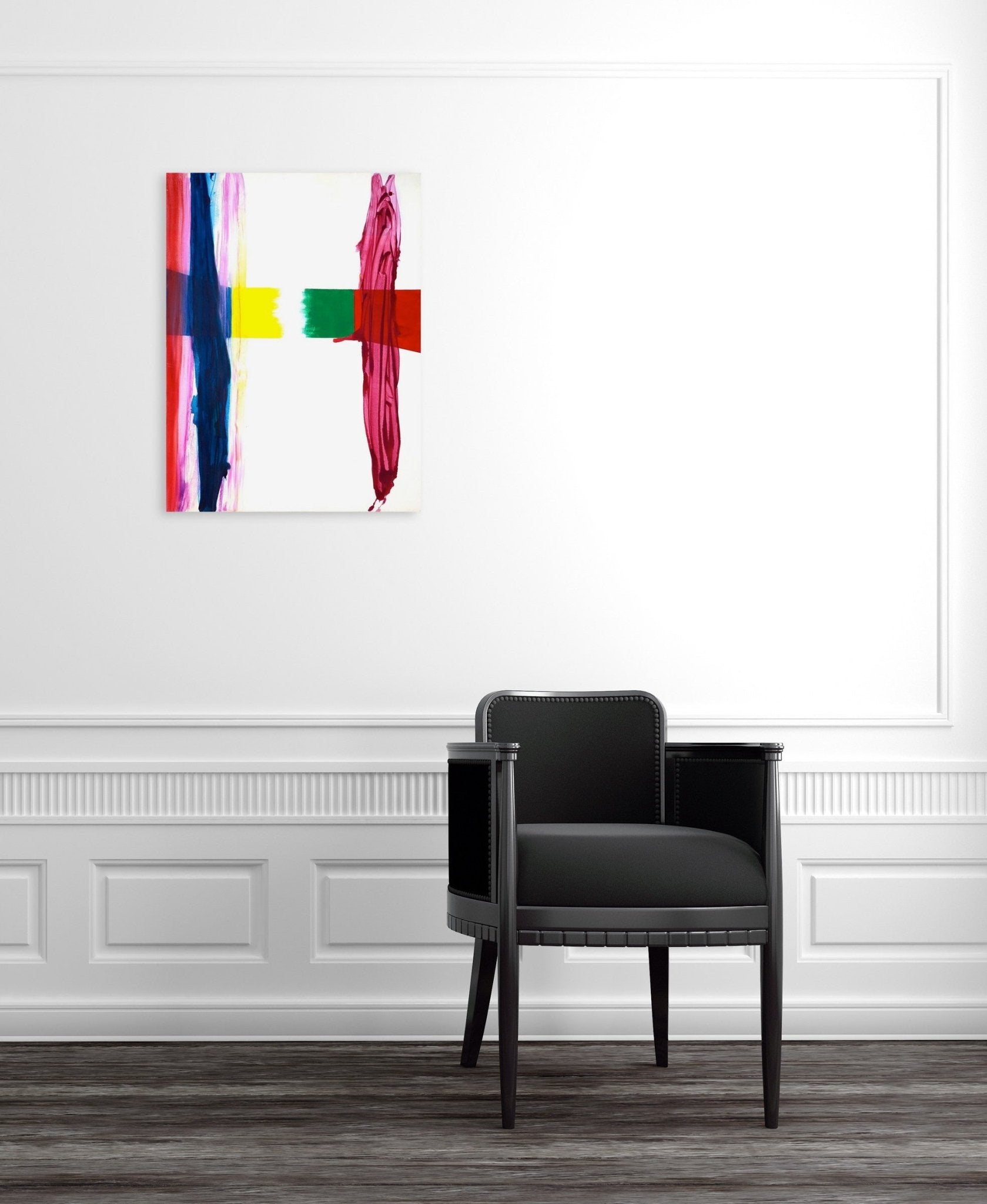 White Light - Laura Newman - Abstract Painting - Ideelart