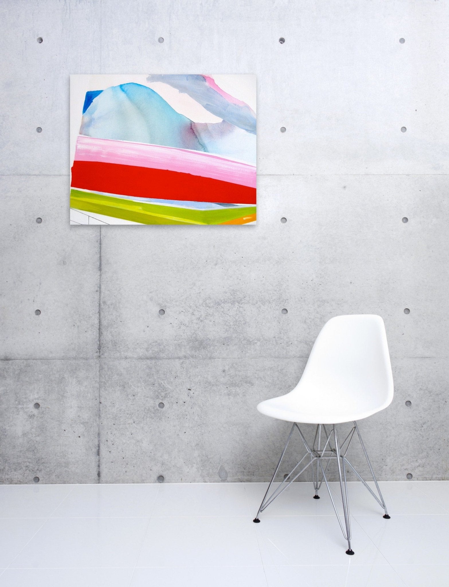 Viewing Platform - Laura Newman - Abstract Painting - Ideelart