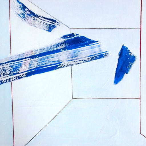 Clouds in a Room - Laura Newman - Abstract Painting - Ideelart