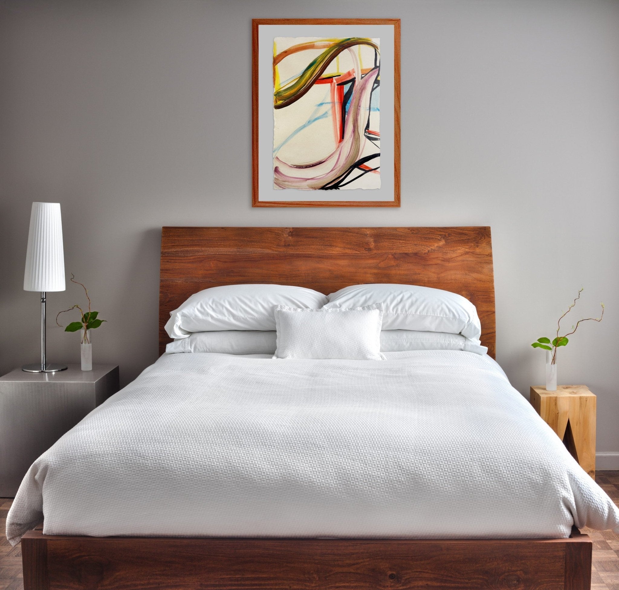 Swoop - Laura Newman - Abstract Painting - Ideelart