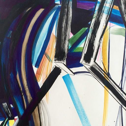 Frames - Laura Newman - Abstract Painting - Ideelart