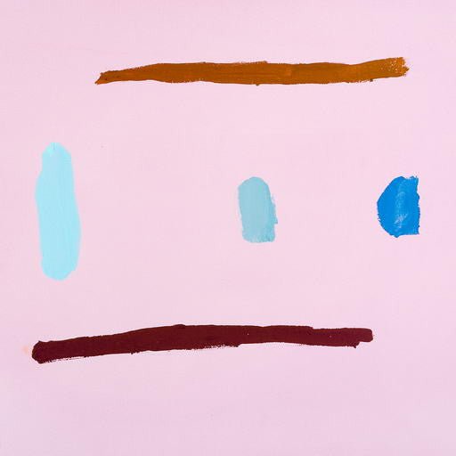 Five Marks - Laura Newman - Abstract Painting - Ideelart