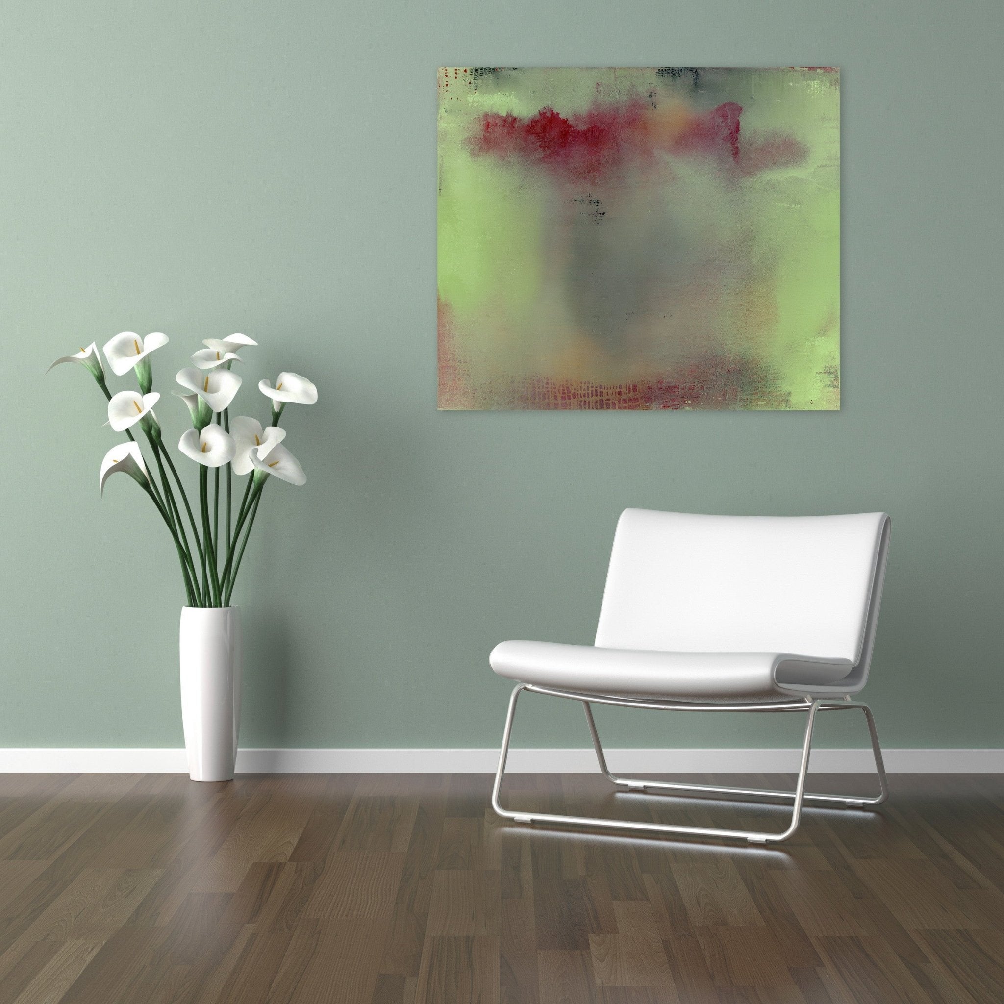 Fragments of Poetry and Silence No. 37 (for Mark Morris) - Yari Ostovany - Abstract Painting - Ideelart